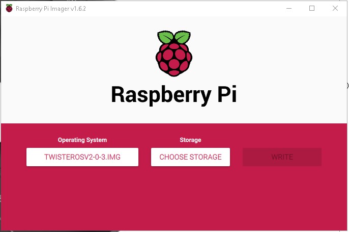 twister os raspberry pi